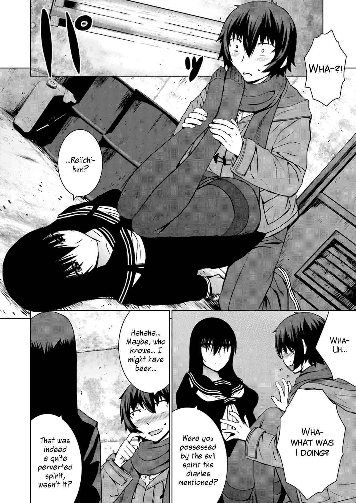 Page 19 Chapter 7 Kuro-senpai to Kuroyashiki no Yami ni Mayowanai