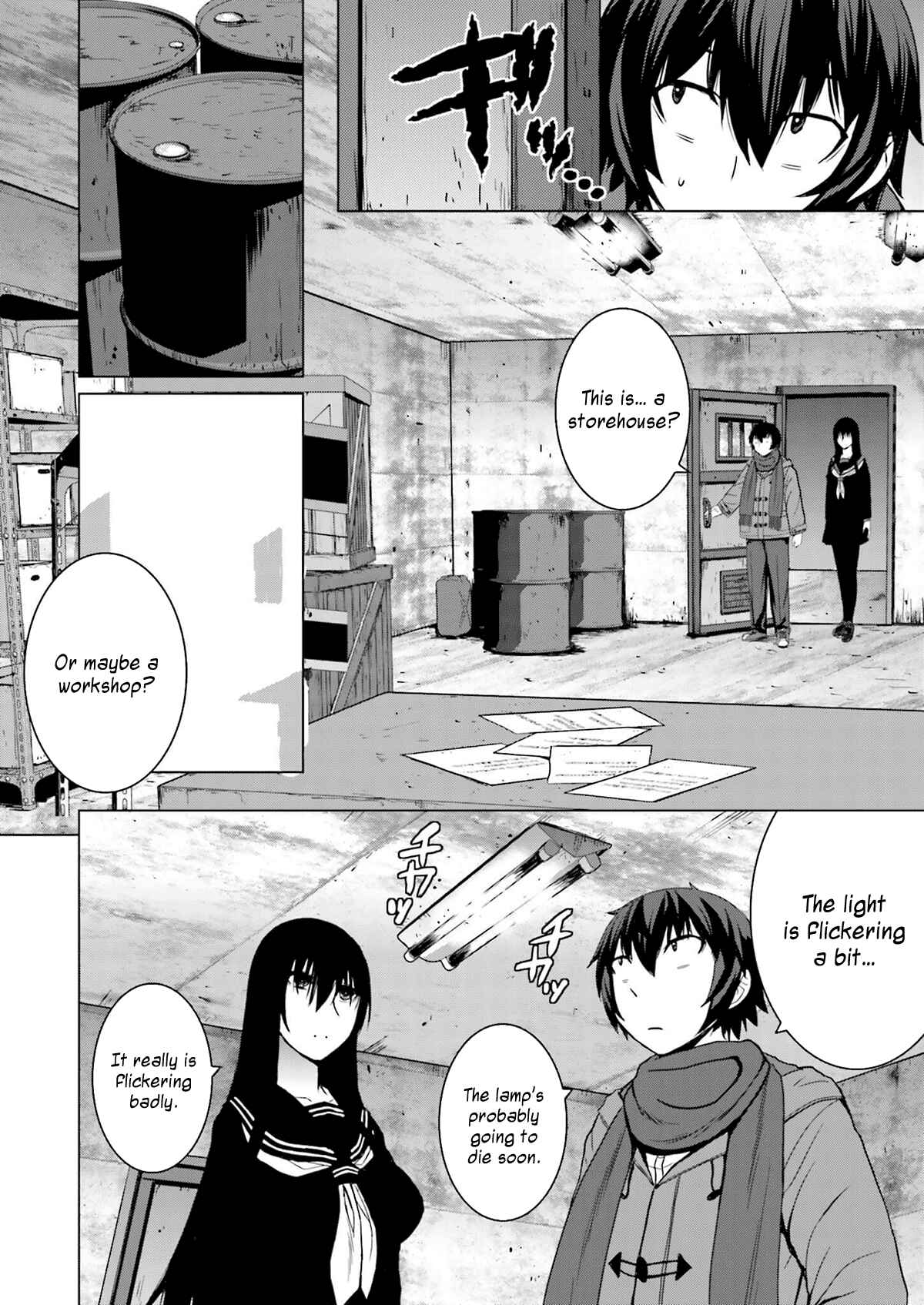 Page 8 Chapter 7 Kuro-senpai to Kuroyashiki no Yami ni Mayowanai