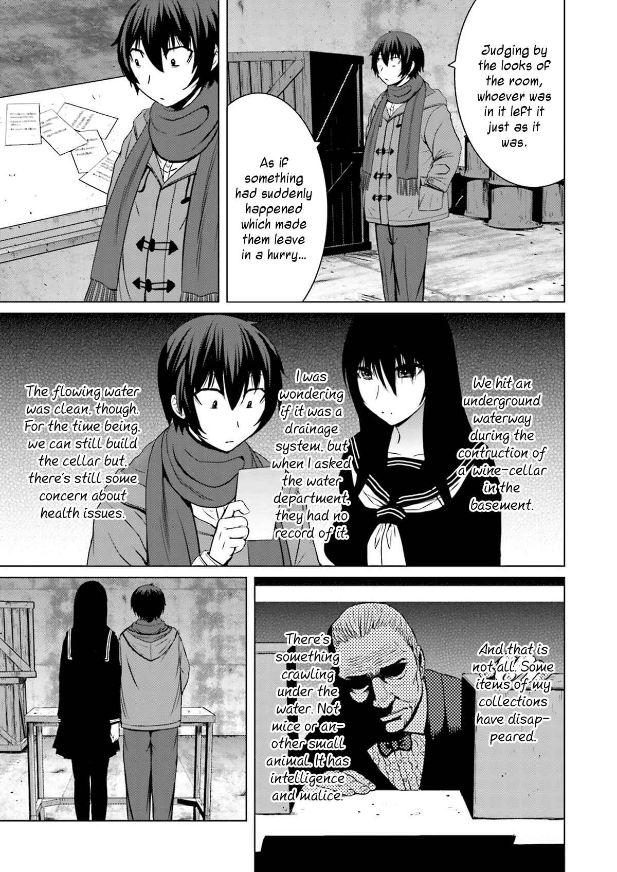 Page 9 Chapter 7 Kuro-senpai to Kuroyashiki no Yami ni Mayowanai