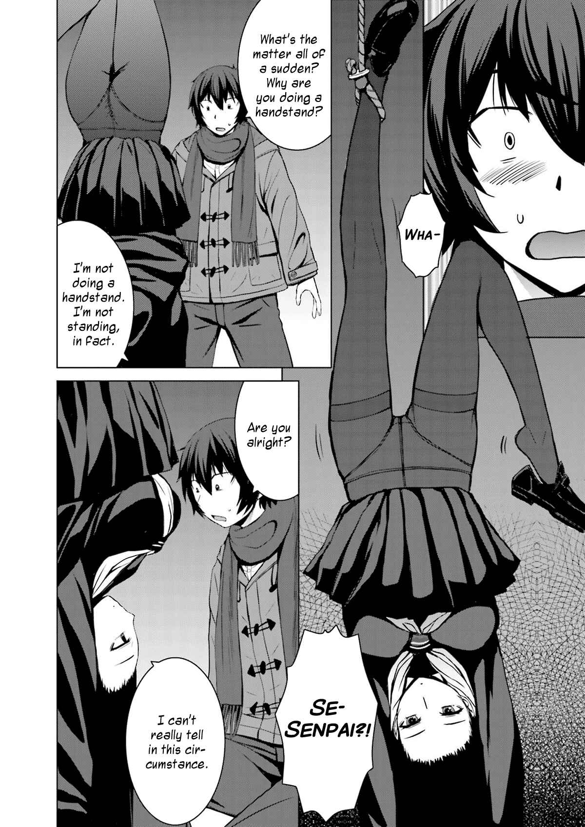 Page 14 Chapter 9 Kuro-senpai to Kuroyashiki no Yami ni Mayowanai