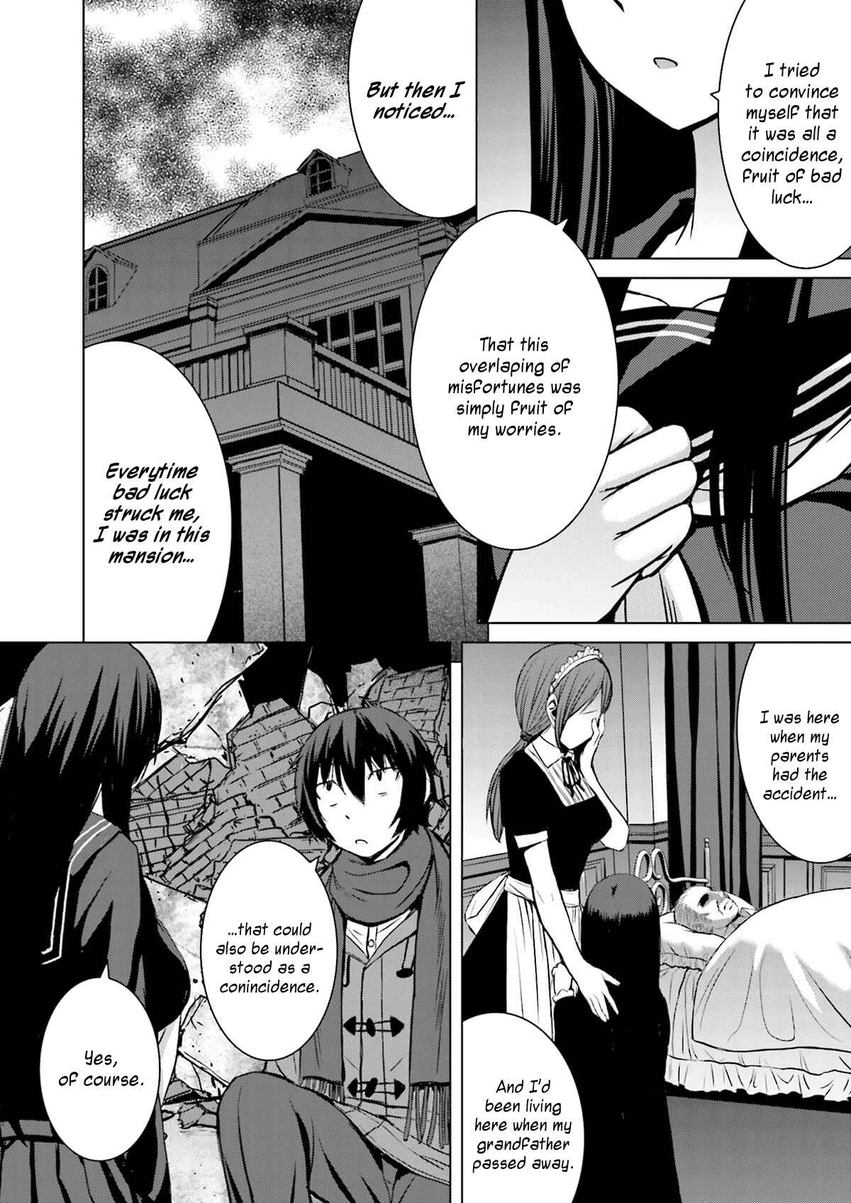 Page 6 Chapter 9 Kuro-senpai to Kuroyashiki no Yami ni Mayowanai