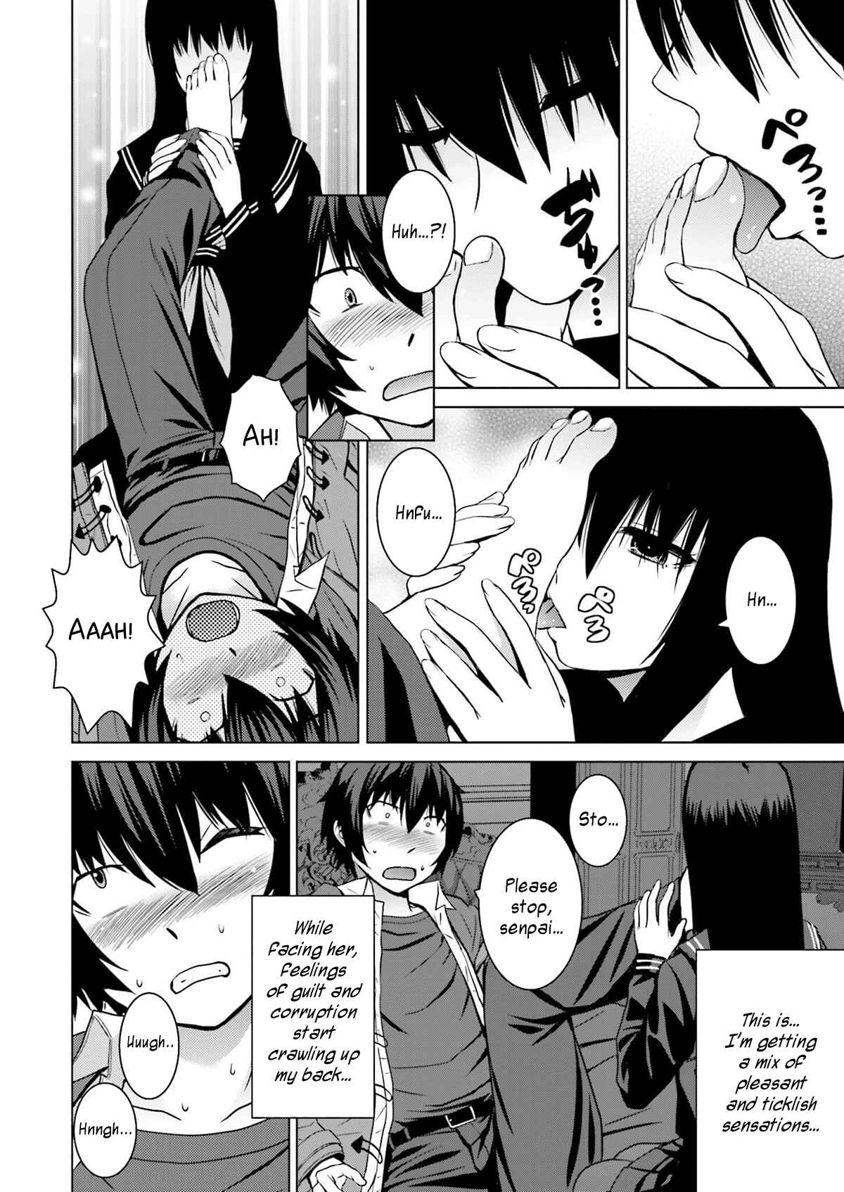 Page 10 Chapter 8 Kuro-senpai to Kuroyashiki no Yami ni Mayowanai