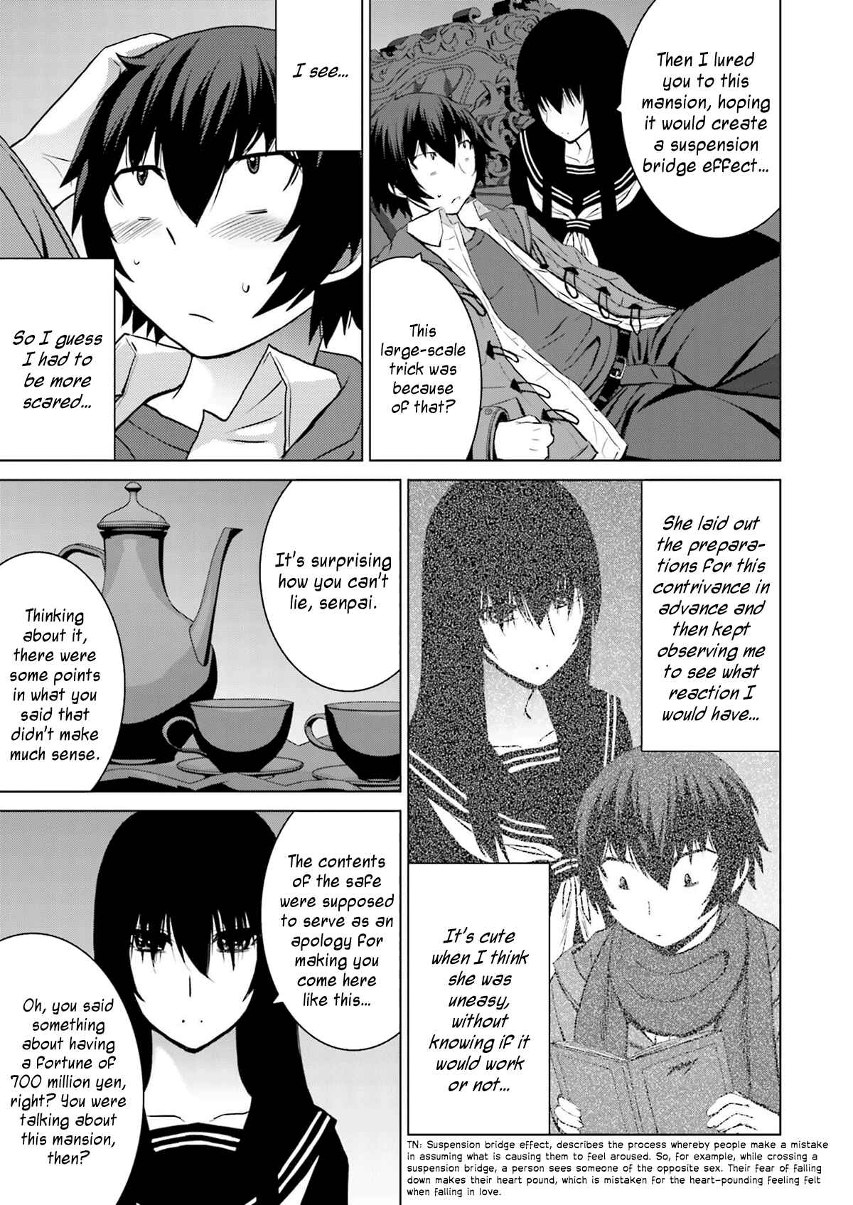 Page 16 Chapter 8 Kuro-senpai to Kuroyashiki no Yami ni Mayowanai