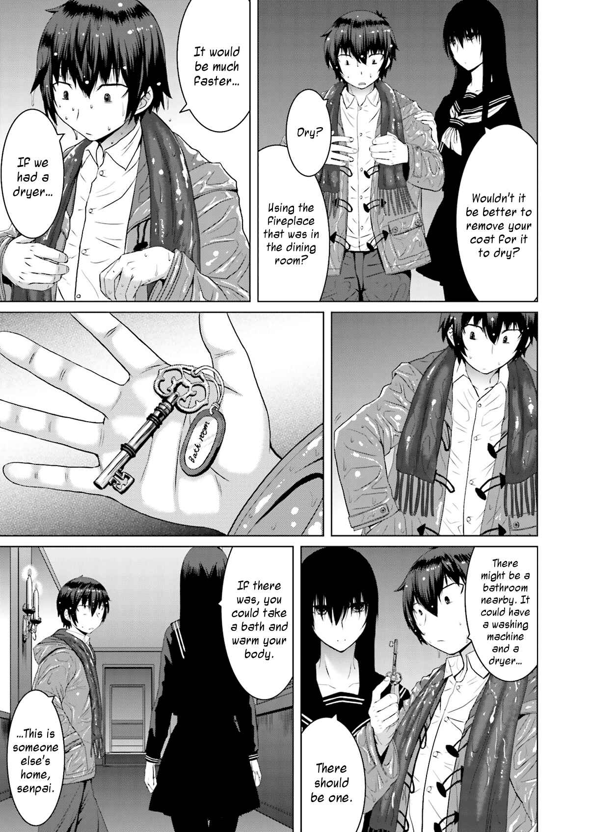 Page 5 Chapter 3 Kuro-senpai to Kuroyashiki no Yami ni Mayowanai