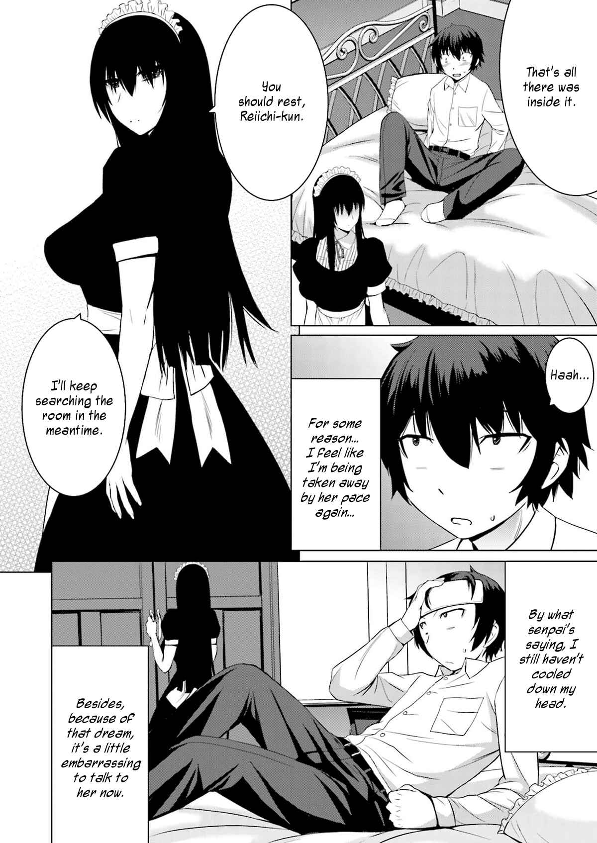 Page 10 Chapter 5 Kuro-senpai to Kuroyashiki no Yami ni Mayowanai