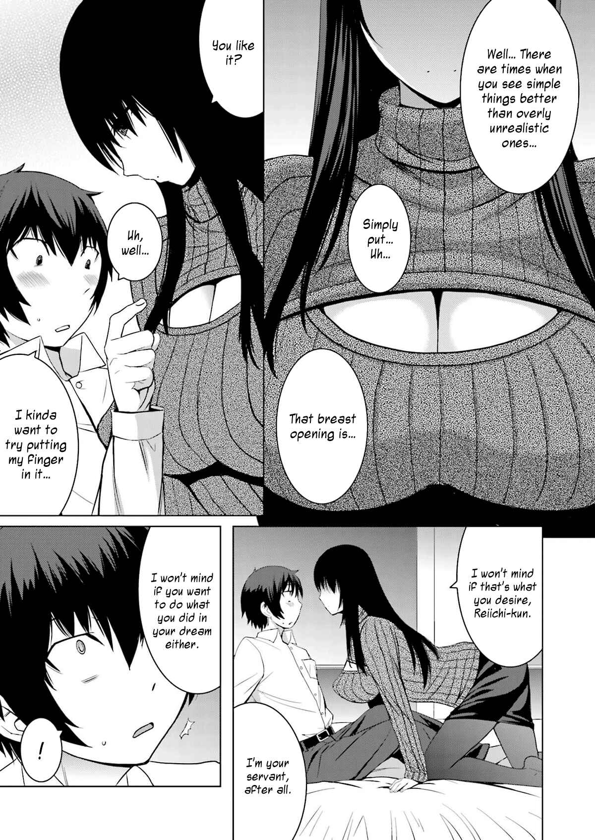 Page 14 Chapter 5 Kuro-senpai to Kuroyashiki no Yami ni Mayowanai