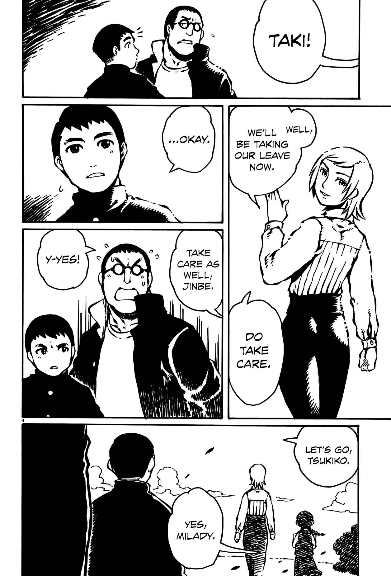 Page 4 Chapter 16 Taki Takanosuke no Sanpo Jikan