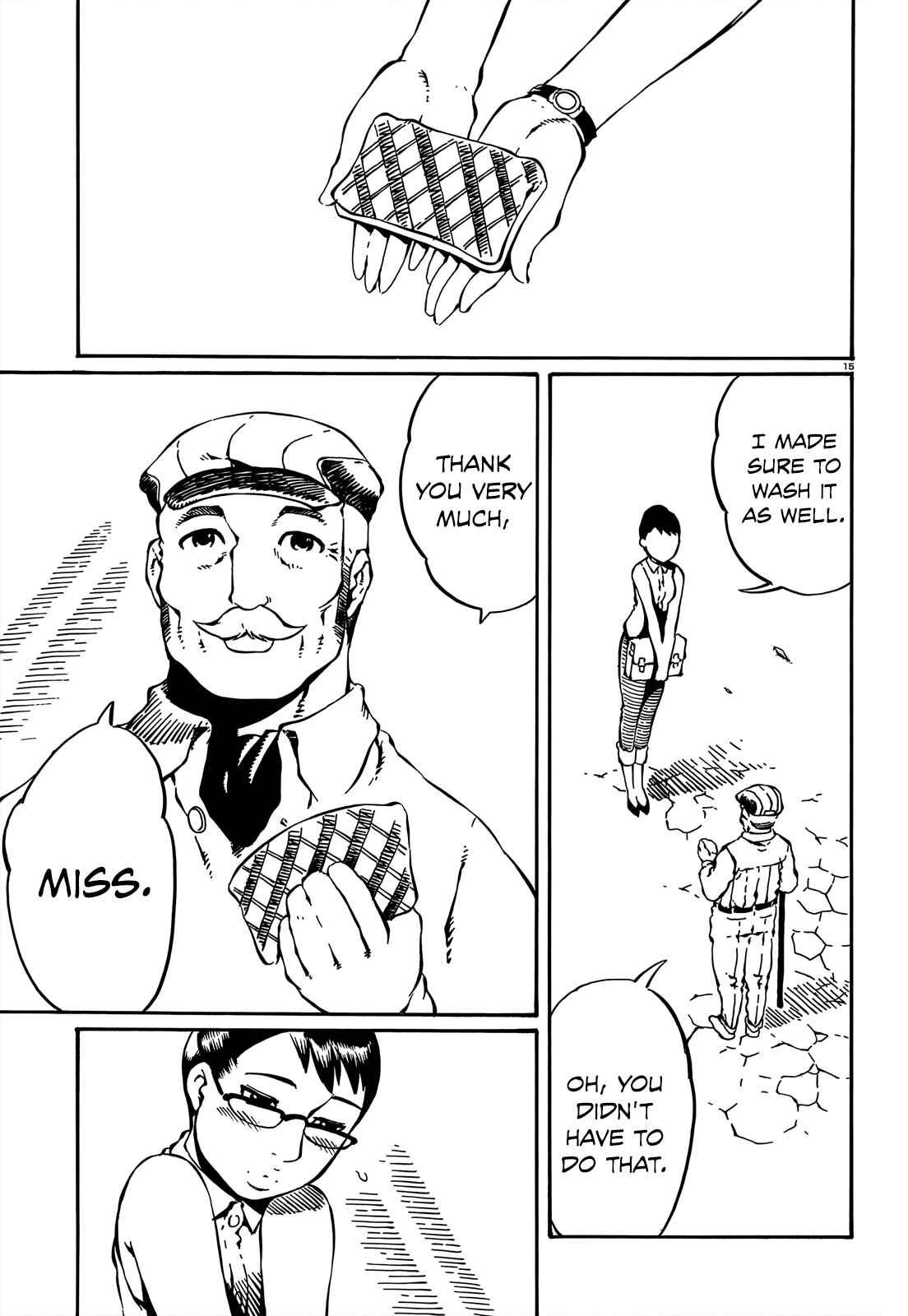 Page 15 Chapter 4 Taki Takanosuke no Sanpo Jikan
