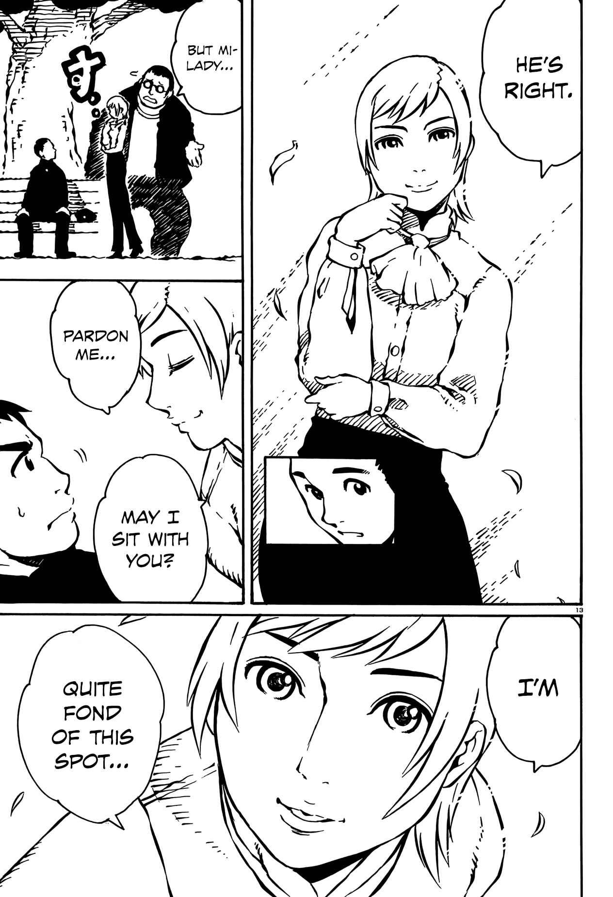 Page 14 Chapter 15 Taki Takanosuke no Sanpo Jikan