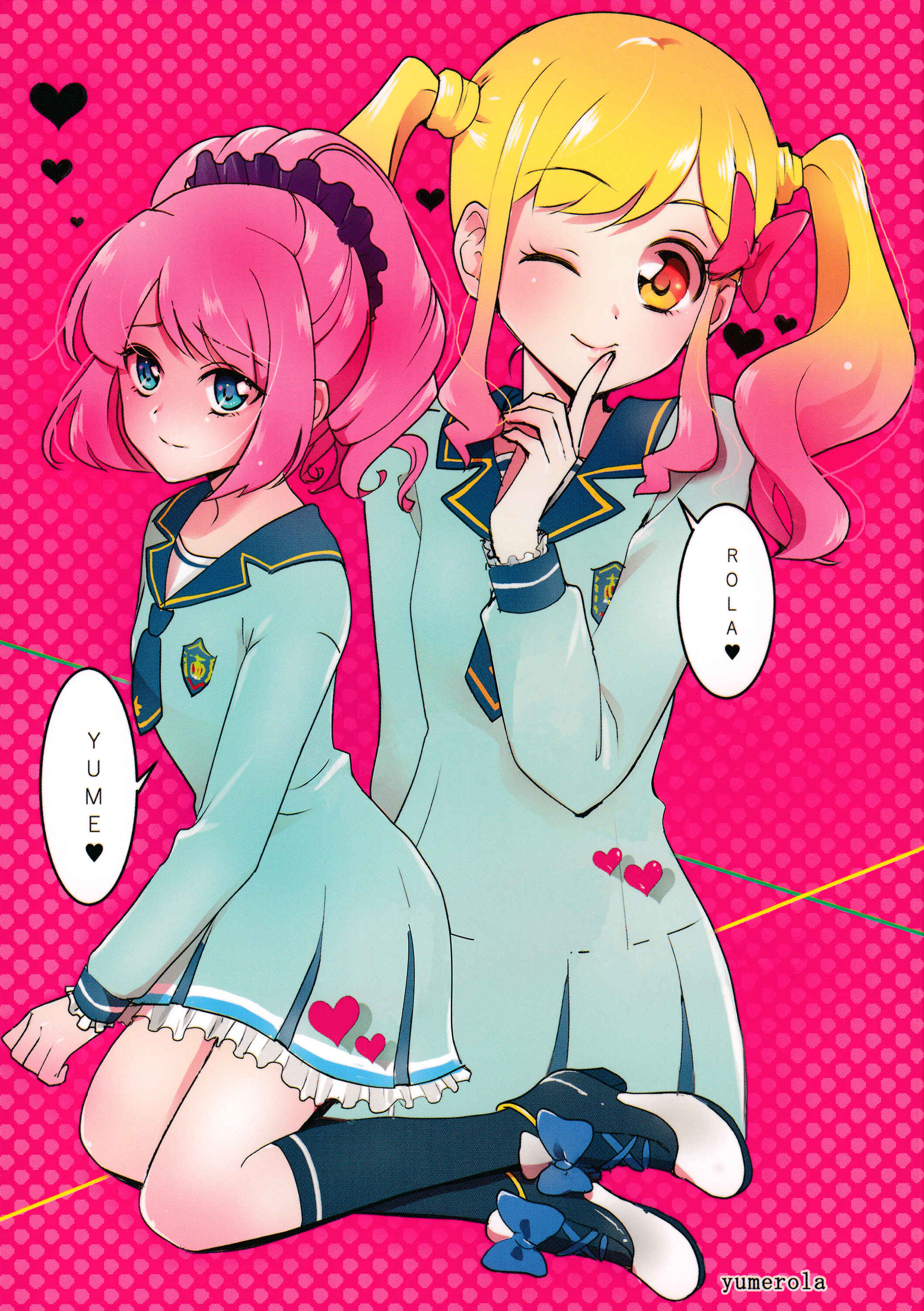 Page 24 Chapter Unknown_e778 Aikatsu Stars! - Rola wa Yume to kiss ga shitai (Doujinshi)