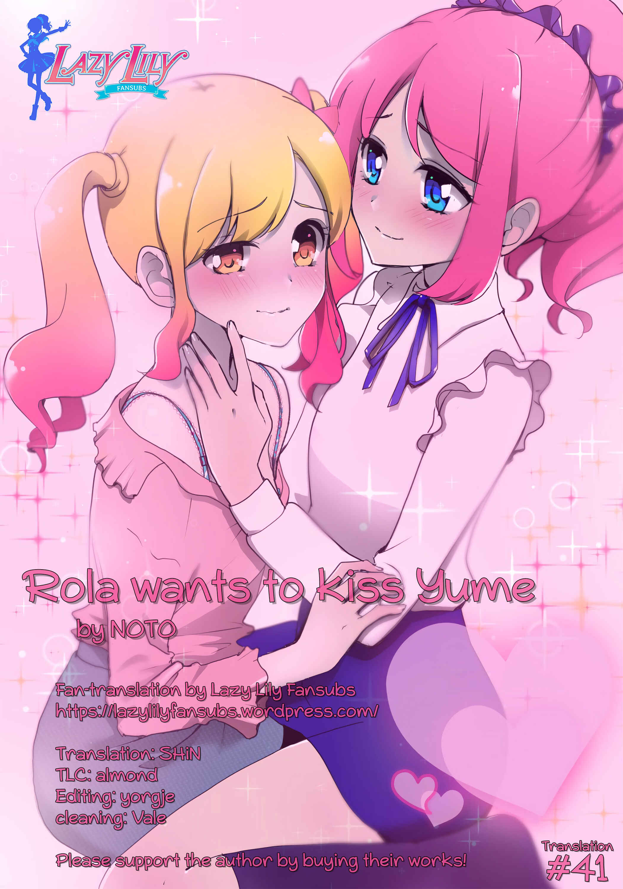 Page 25 Chapter Unknown_e778 Aikatsu Stars! - Rola wa Yume to kiss ga shitai (Doujinshi)