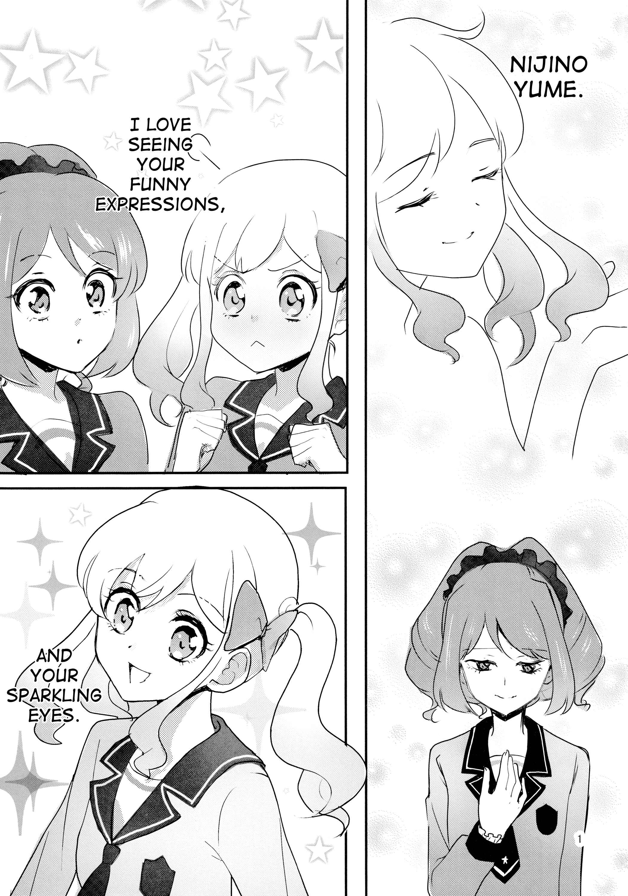 Page 3 Chapter Unknown_e778 Aikatsu Stars! - Rola wa Yume to kiss ga shitai (Doujinshi)