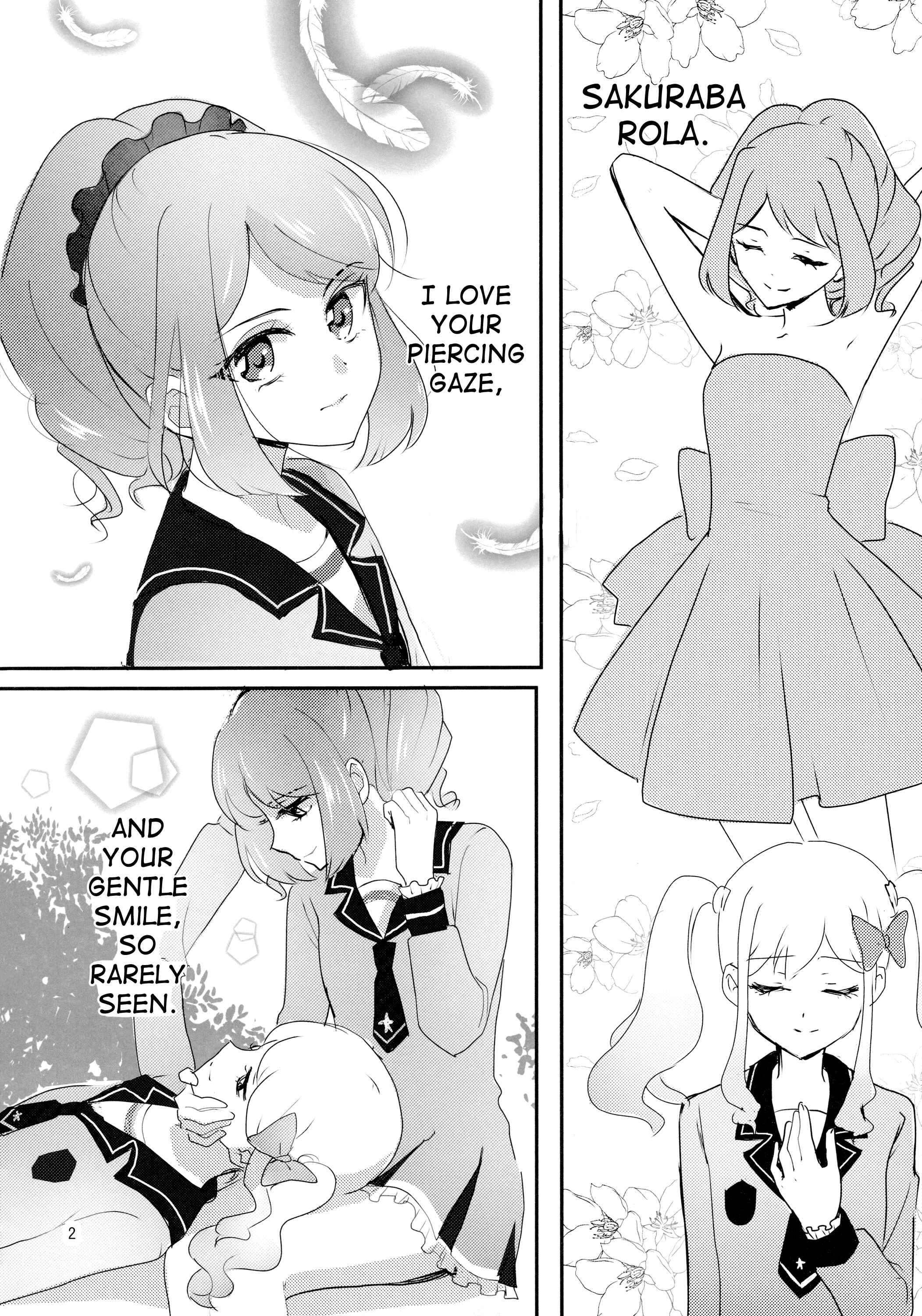 Page 4 Chapter Unknown_e778 Aikatsu Stars! - Rola wa Yume to kiss ga shitai (Doujinshi)