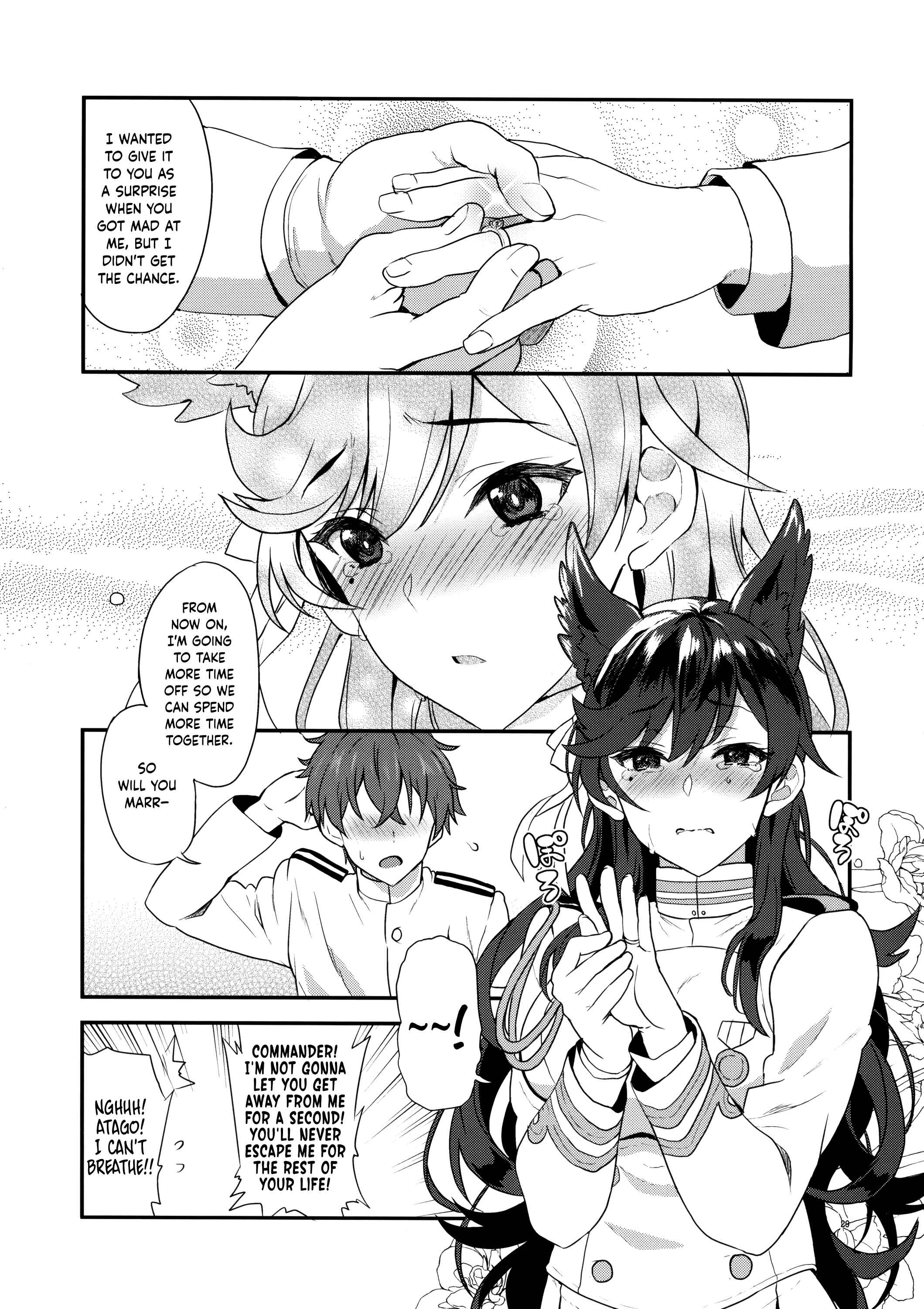 Page 28 Chapter Unknown_351e Azur Lane - Atago Sugar Sweet (Doujinshi)