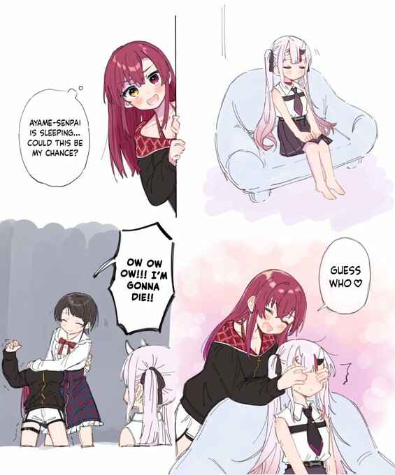 Page 1 Chapter 2 Hololive - Kiromes AyaSuba Shorts (Doujinshi)