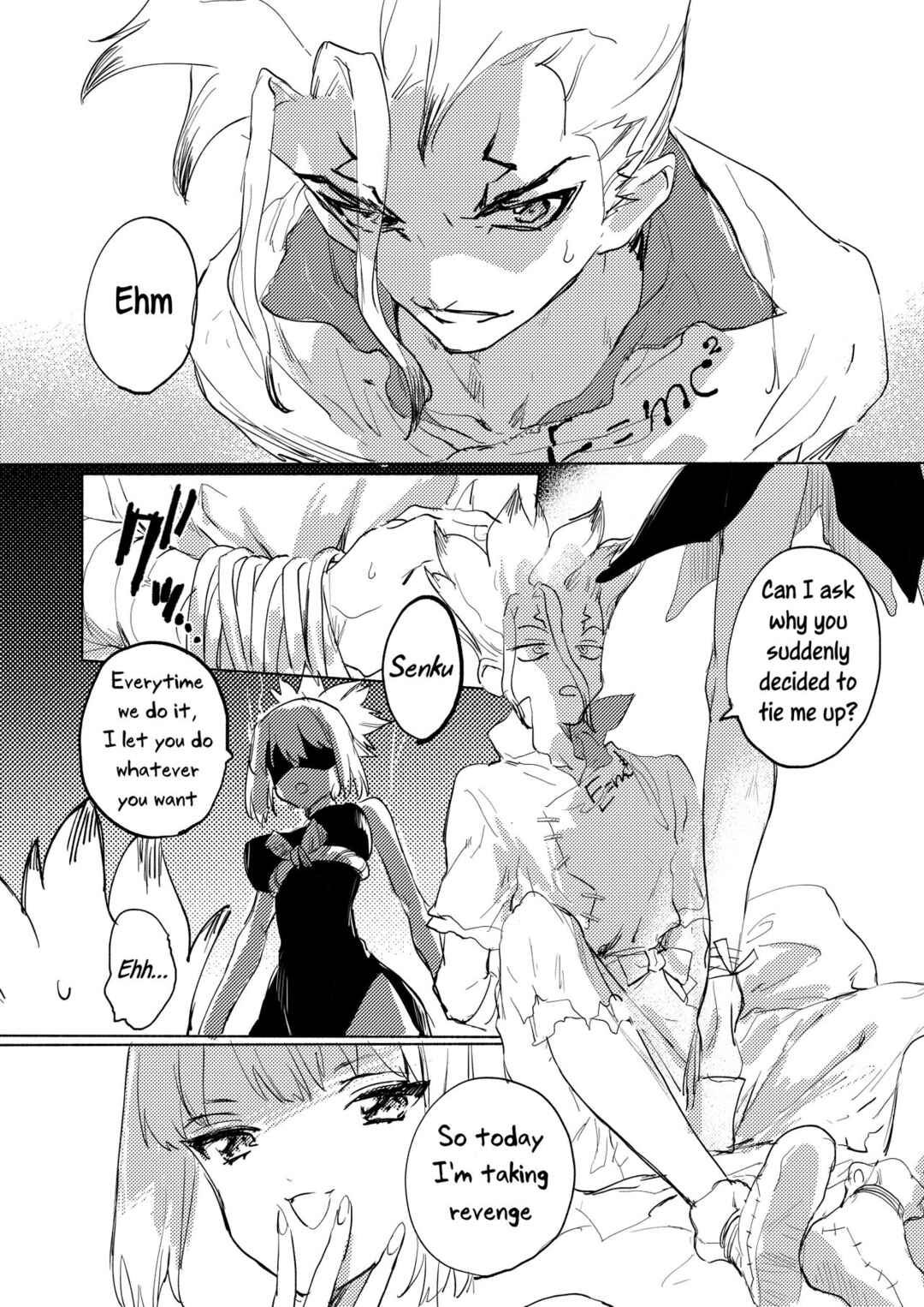 Page 2 Chapter Unknown_ae4a Dr.STONE - Koha ga Senchin o Pero Suru Manga (Doujinshi)