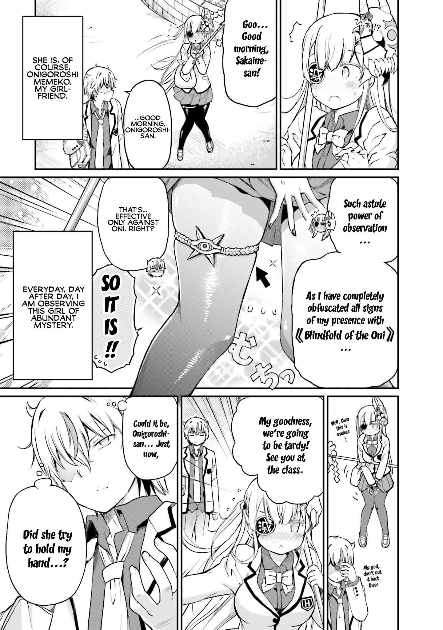 Page 3 Chapter 9 Choroi Desu yo Onigoroshi-san!