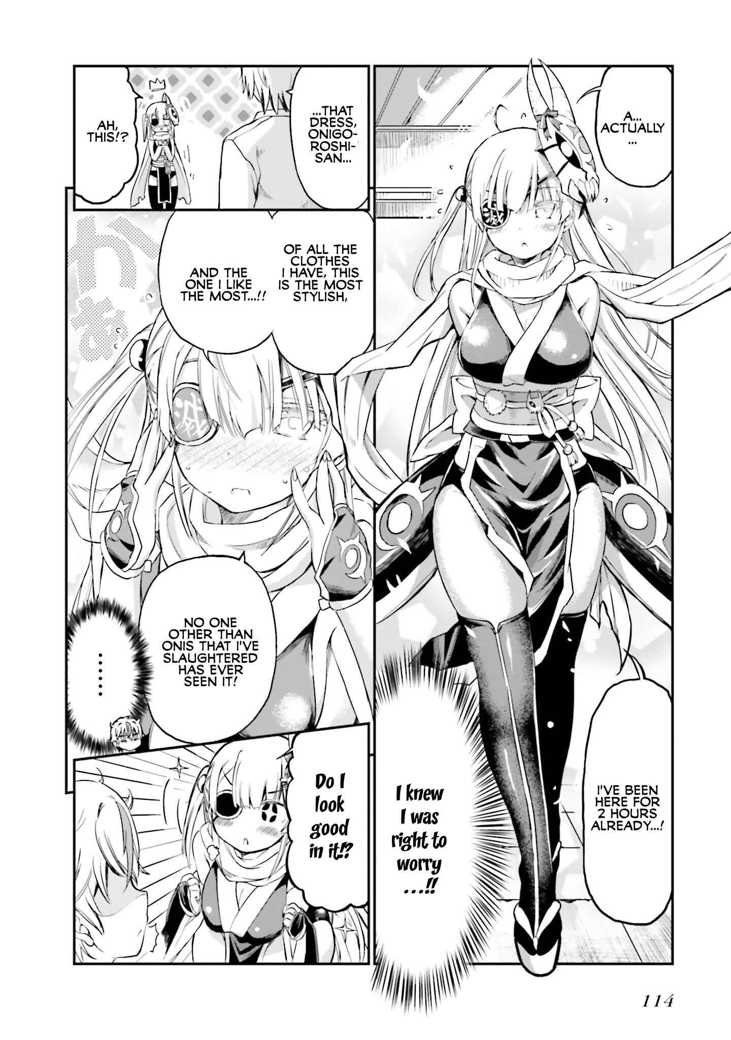 Page 8 Chapter 6 Choroi Desu yo Onigoroshi-san!