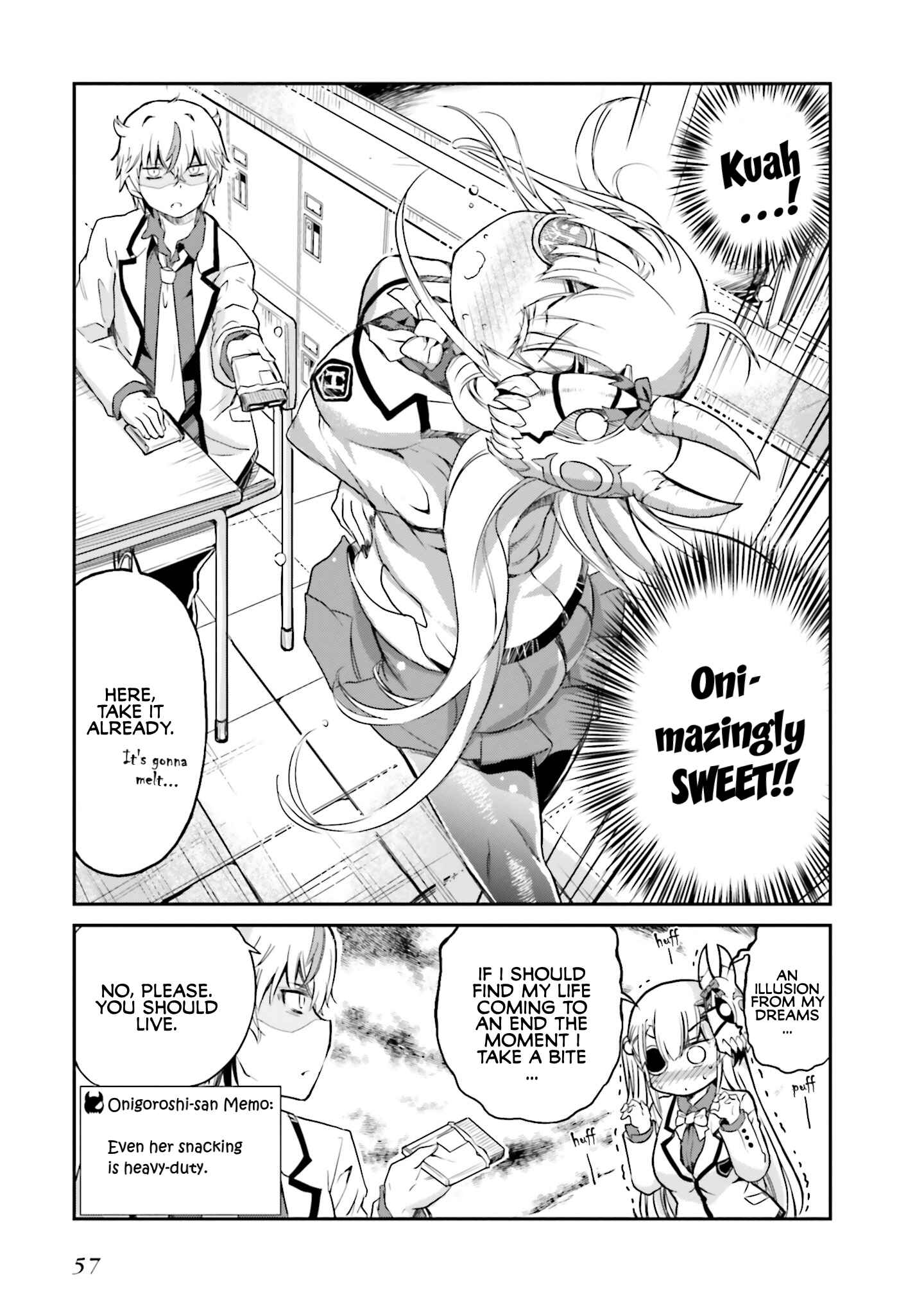 Page 11 Chapter 3 Choroi Desu yo Onigoroshi-san!