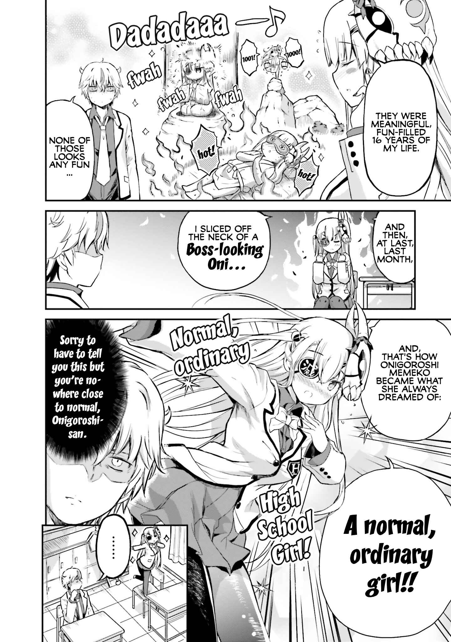 Page 8 Chapter 3 Choroi Desu yo Onigoroshi-san!