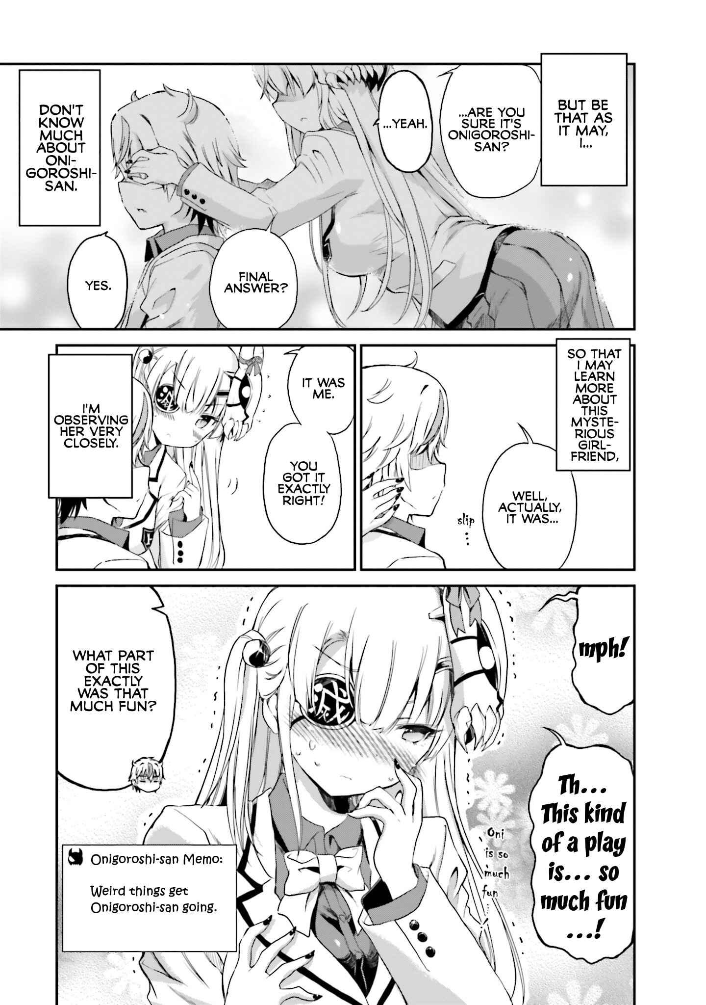 Page 3 Chapter 2 Choroi Desu yo Onigoroshi-san!