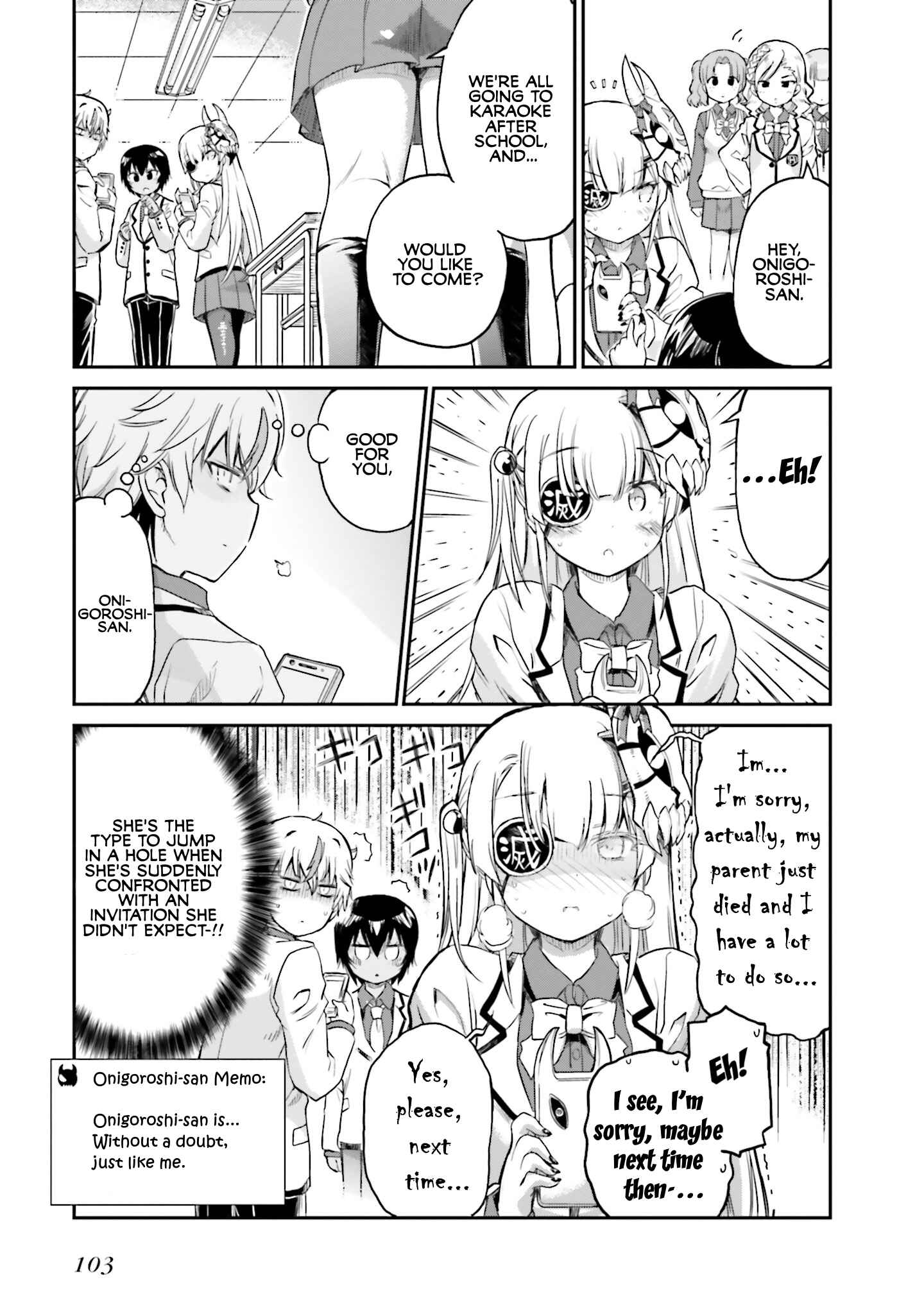 Page 17 Chapter 5 Choroi Desu yo Onigoroshi-san!