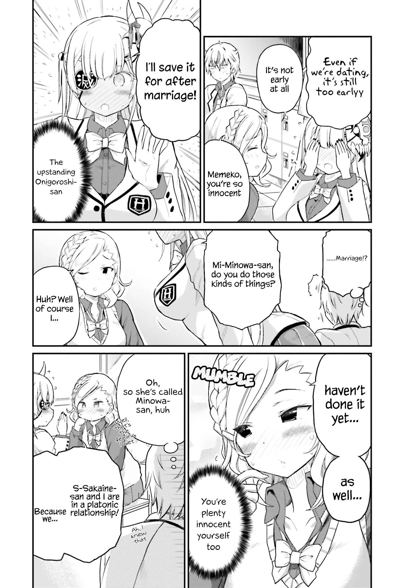 Page 4 Chapter 15 Choroi Desu yo Onigoroshi-san!