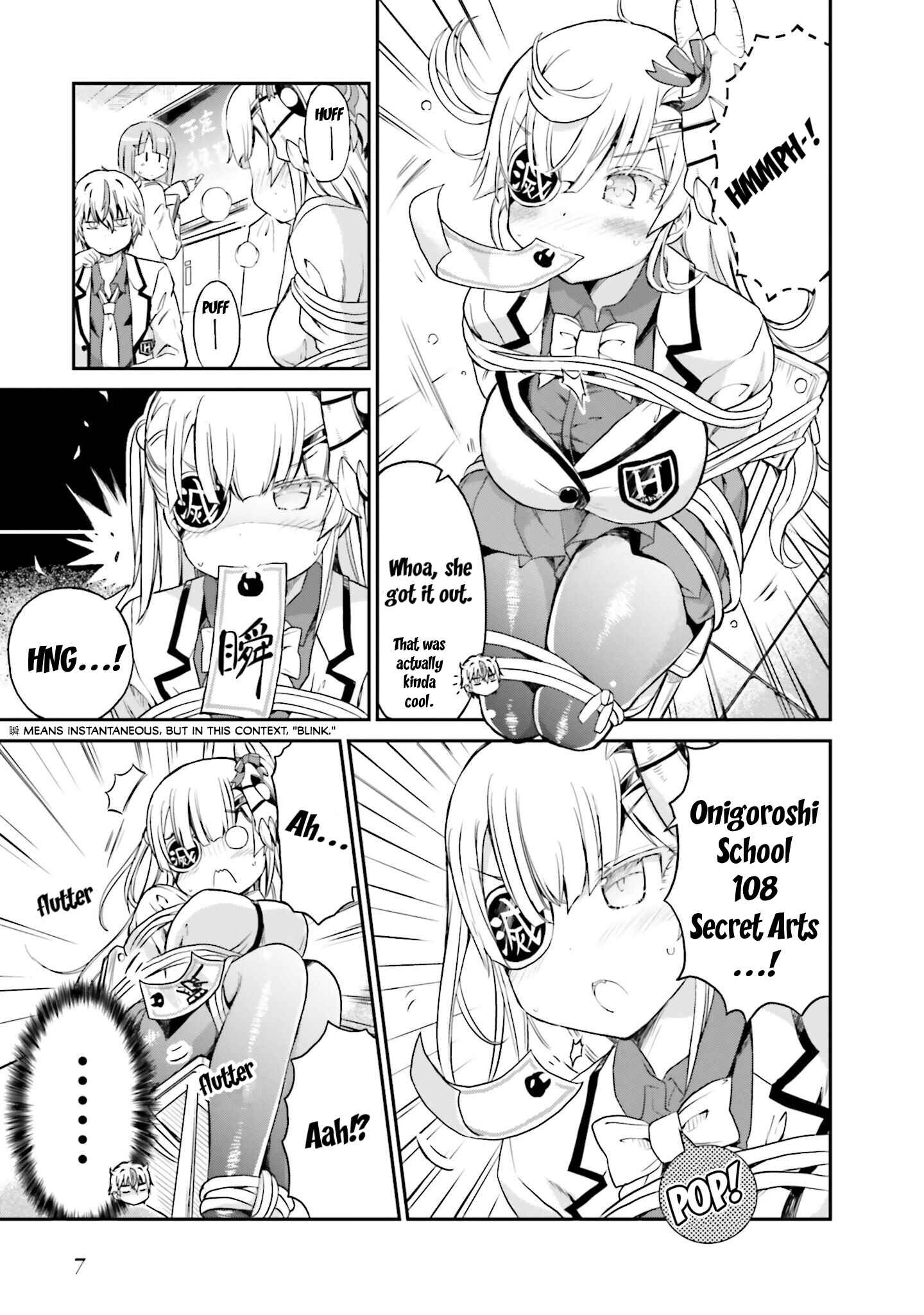 Page 8 Chapter 8 Choroi Desu yo Onigoroshi-san!