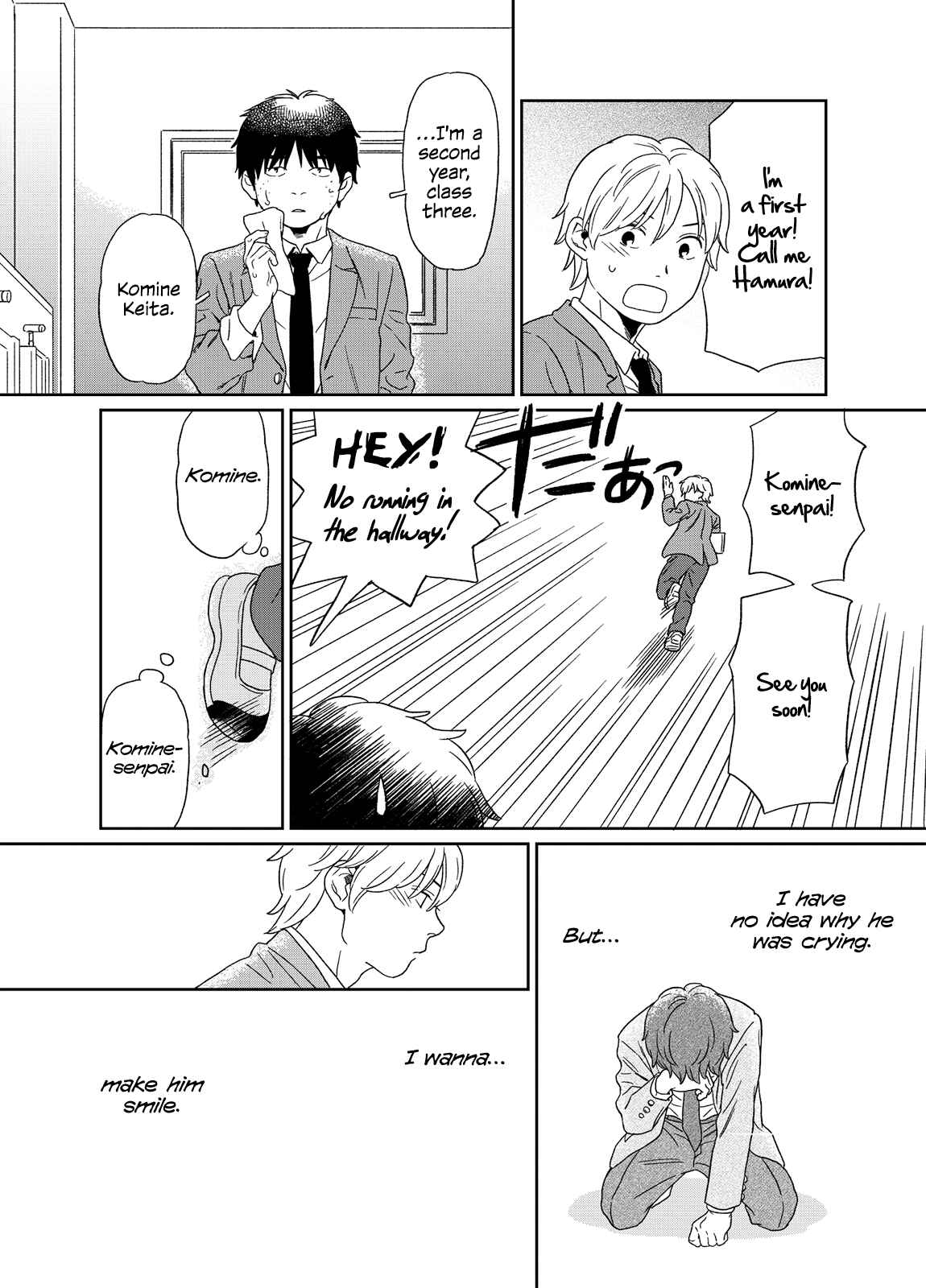 Page 4 Chapter 1.5 Kirakira Shitemo, Shinakutemo