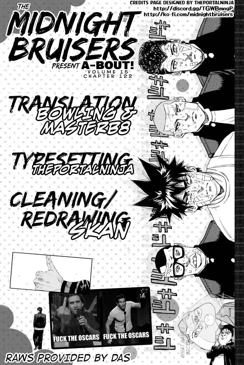 Page 21 Chapter 122 A-bout!