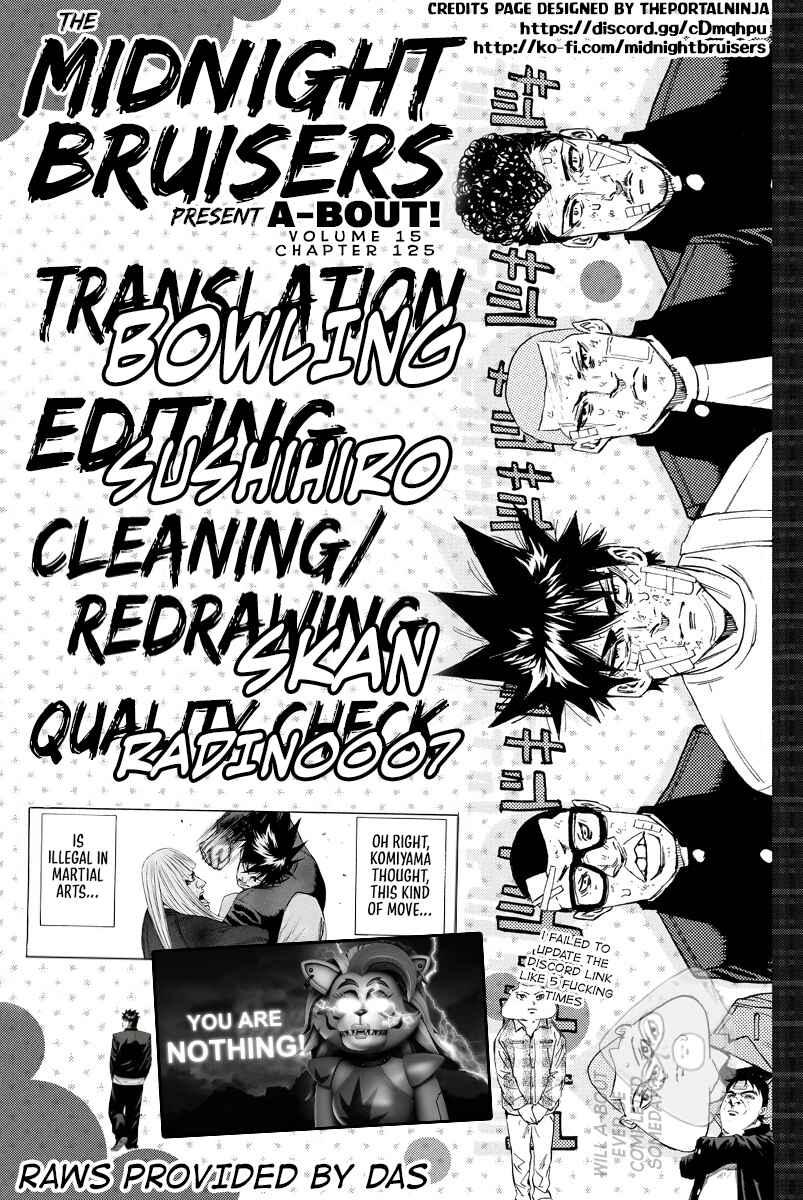 Page 21 Chapter 125 A-bout!