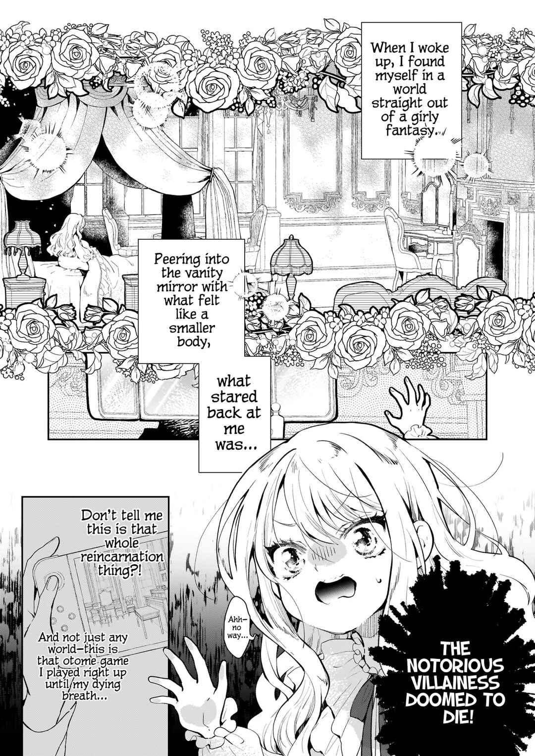 Page 2 Chapter 1 Akuyaku Reijou ni Nanka Narimasen. Watashi wa Futsu no Koushaku Reijou desu! ~New Route!~