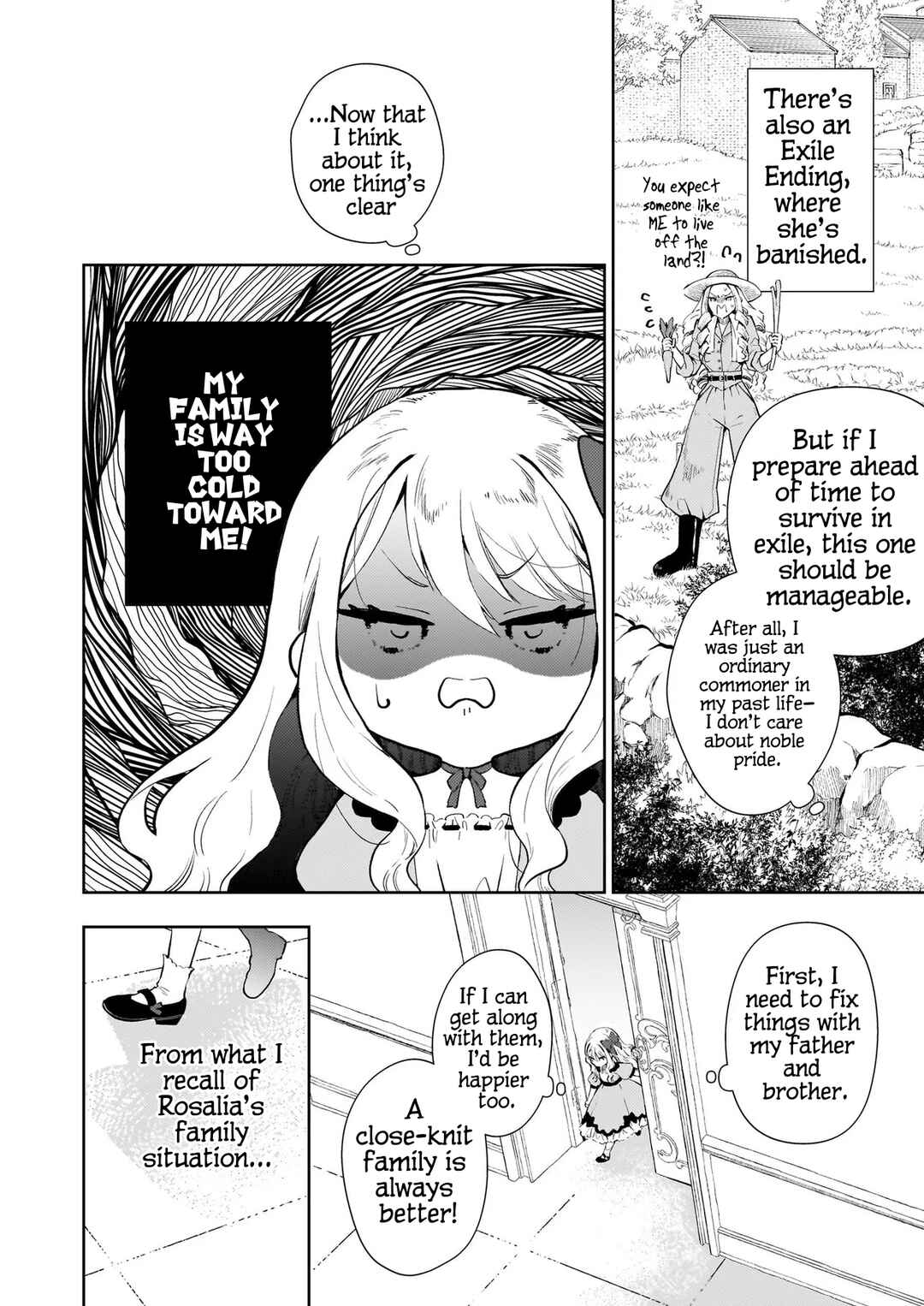Page 8 Chapter 1 Akuyaku Reijou ni Nanka Narimasen. Watashi wa Futsu no Koushaku Reijou desu! ~New Route!~