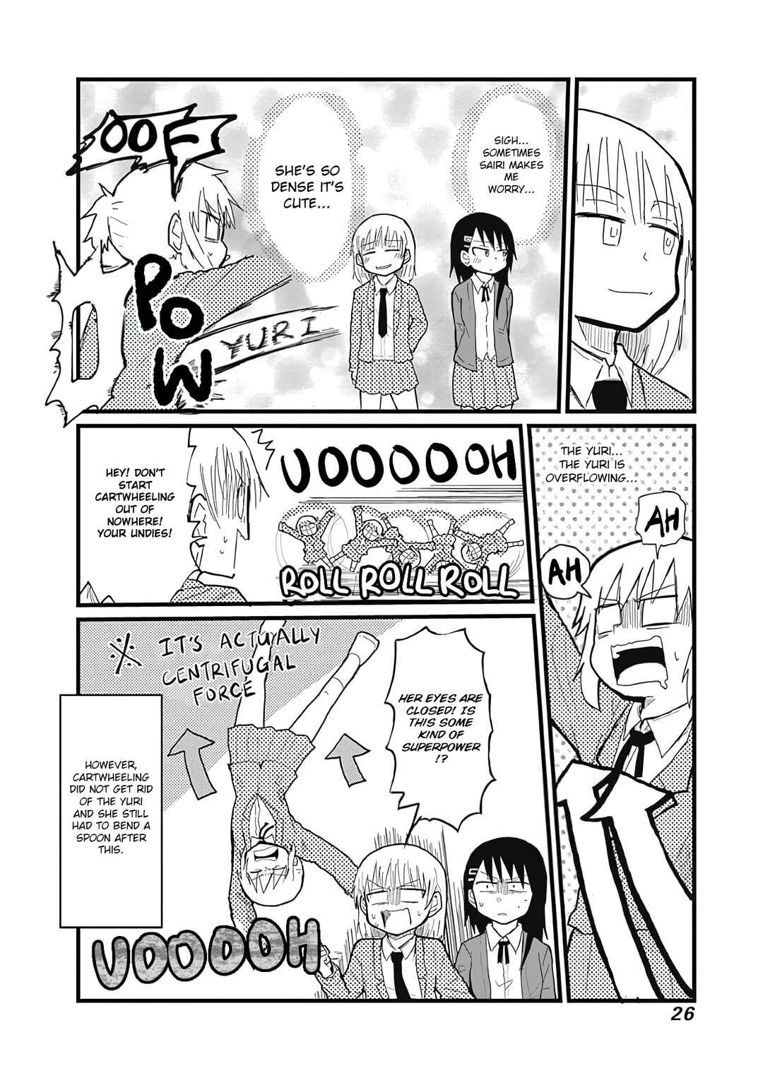 Page 13 Chapter 2 Yuri ni Hasamarete, Esper!