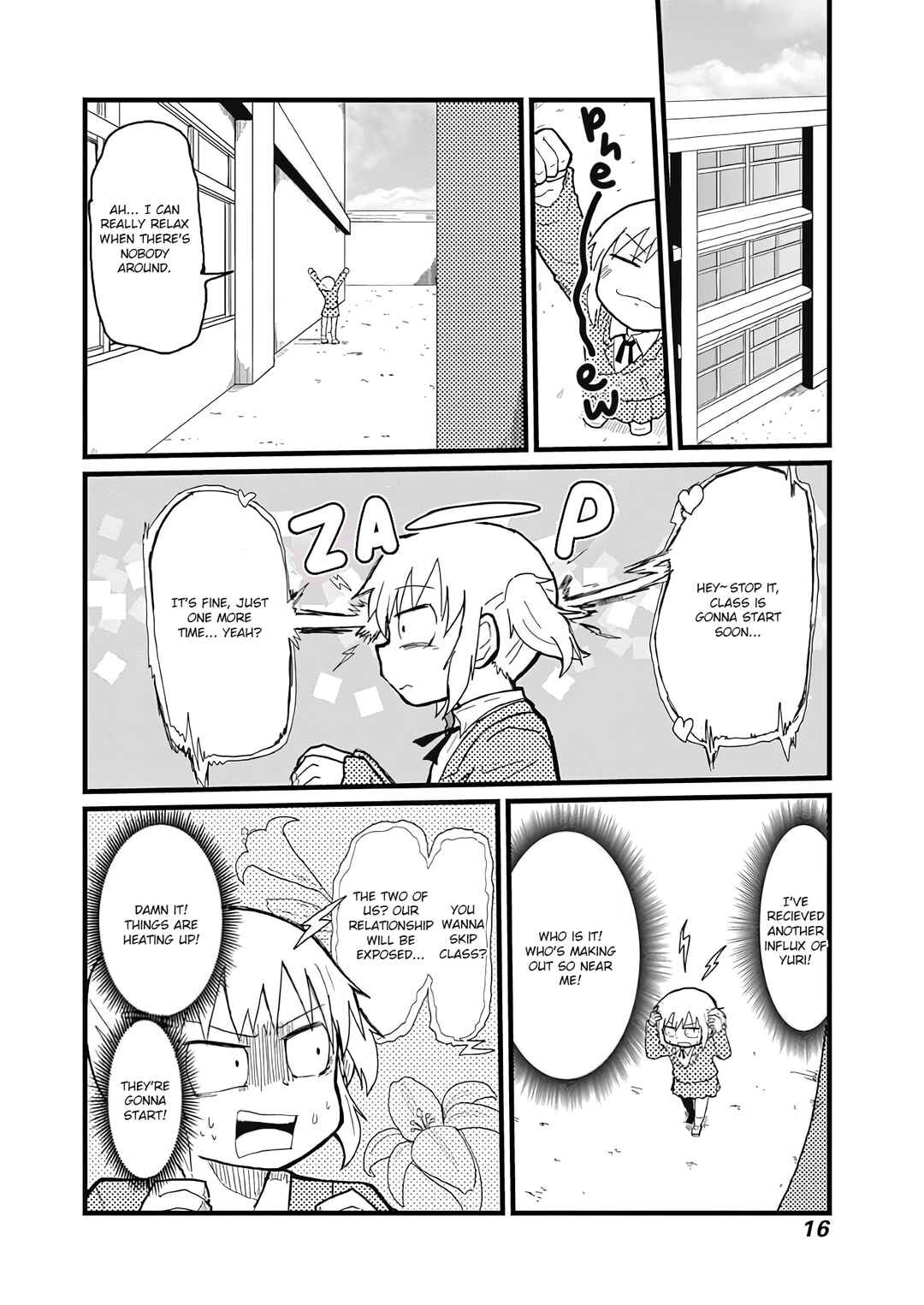Page 3 Chapter 2 Yuri ni Hasamarete, Esper!