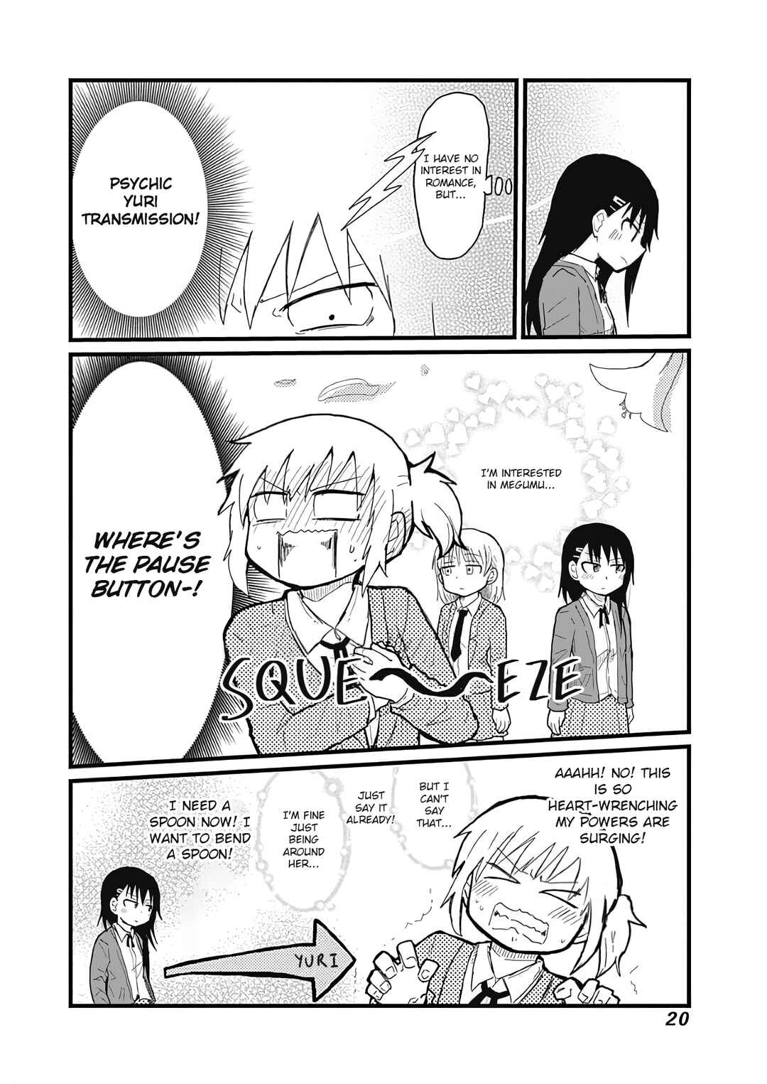 Page 7 Chapter 2 Yuri ni Hasamarete, Esper!