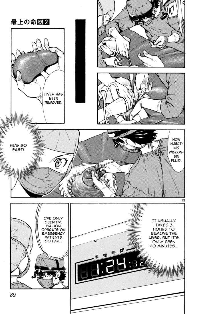 Page 13 Chapter 10 The Best Skilled Surgeon