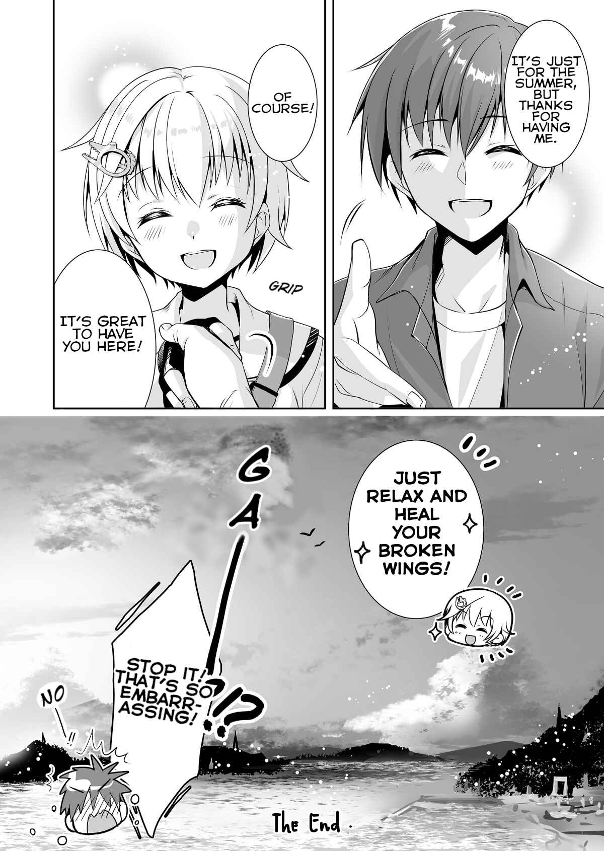 Page 9 Chapter 2 Summer Pockets Reflection Blue Support Manga