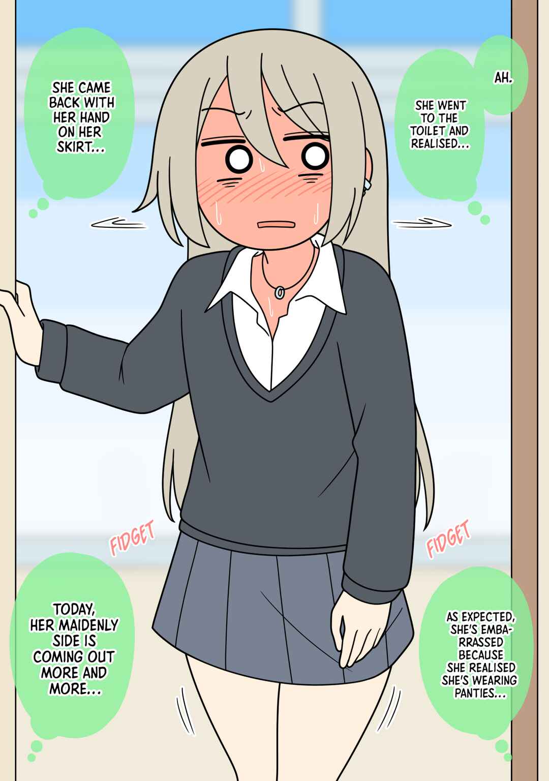 Page 1 Chapter 4 A Delinquent Girl Who Thinks Shes Wearing Spats