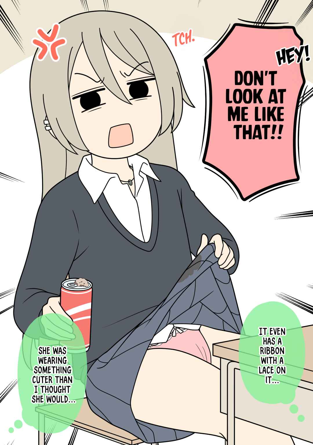 Page 1 Chapter 2 A Delinquent Girl Who Thinks Shes Wearing Spats