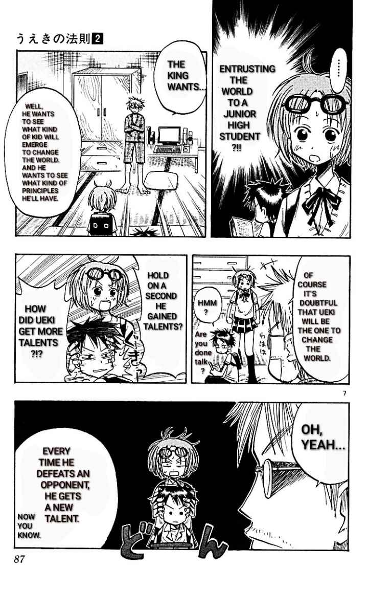 Page 7 Chapter 13 The Law of Ueki