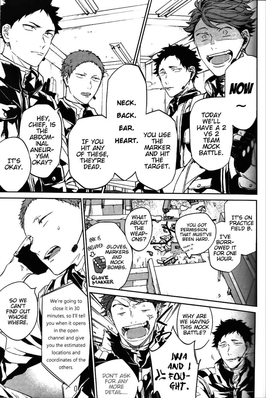 Page 5 Chapter Unknown_86cf Haikyuu!! - The Fourth Battle Deployment (Doujinshi)