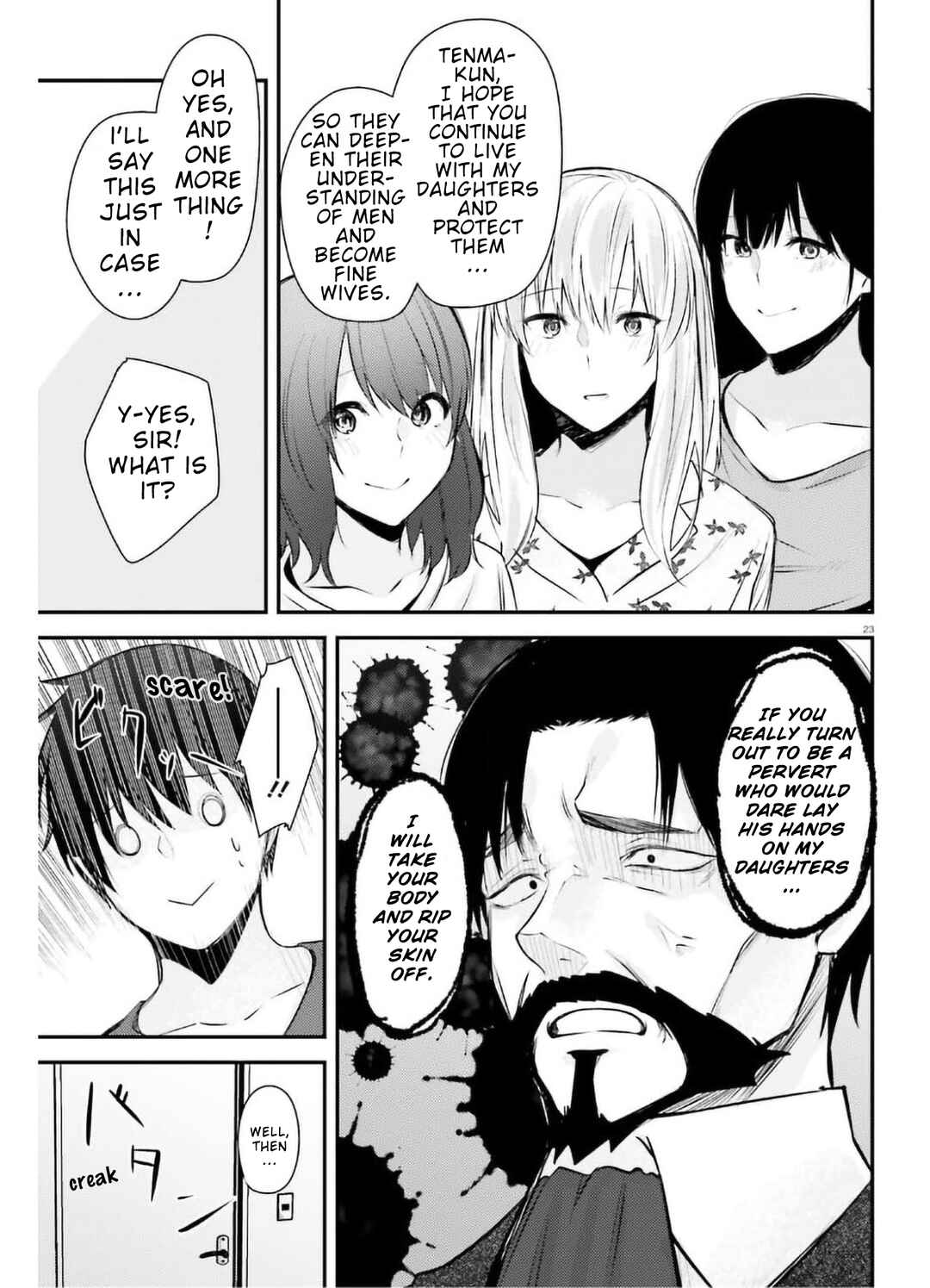 Page 23 Chapter 15 Choppiri Ecchi na Sanshimai Demo, Oyomesan ni Shitekuremasuka?