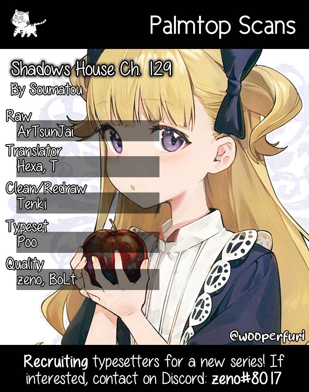 Page 1 Chapter 129 Shadows House (Official Colored)