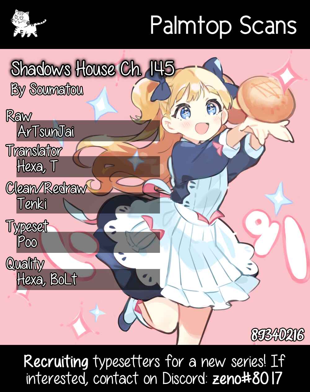 Page 1 Chapter 145 Shadows House (Official Colored)