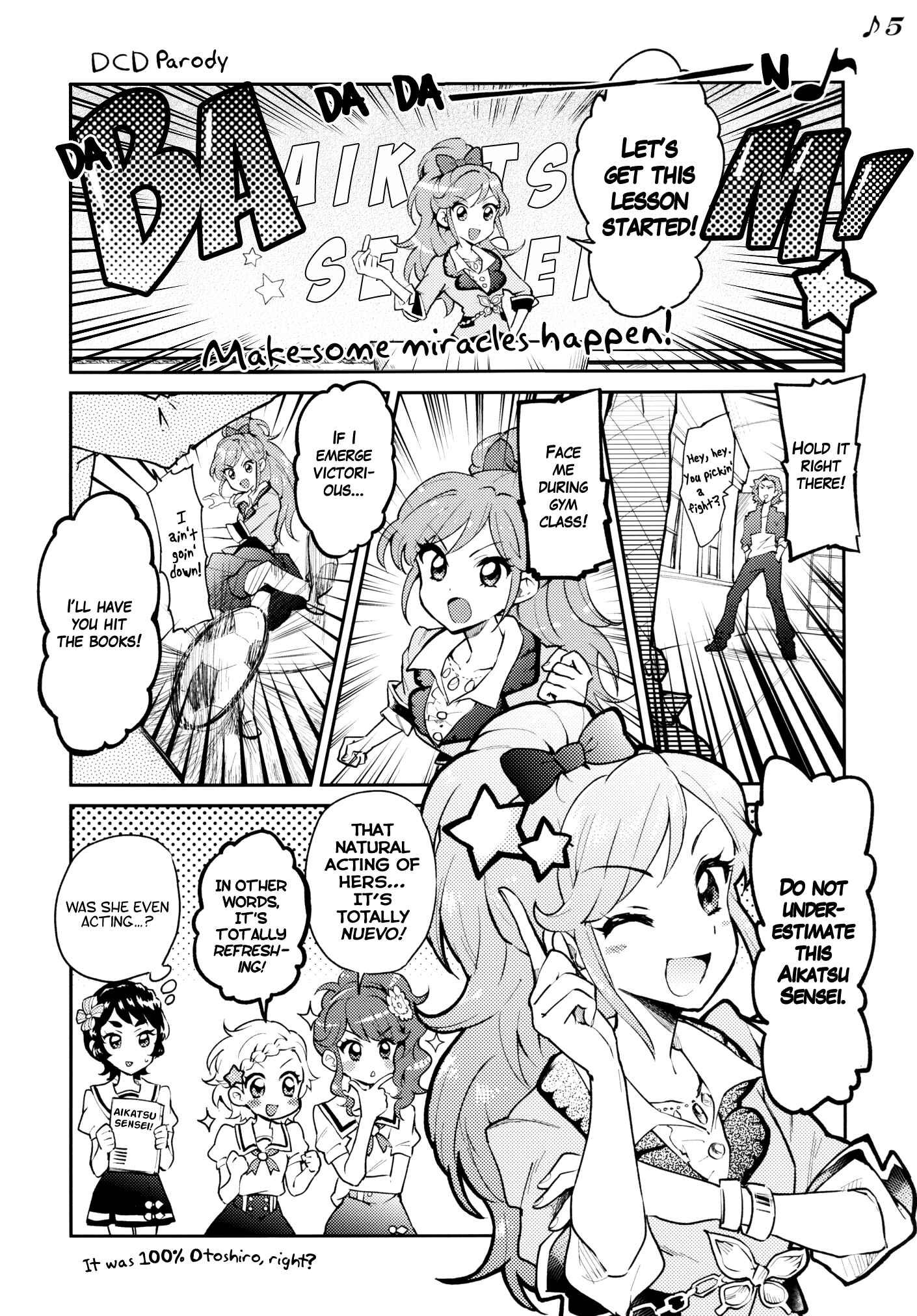 Page 14 Chapter Unknown_f6bf Aikatsu! - Allegro Break! (Doujinshi)