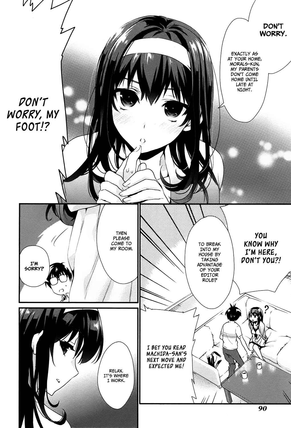 Page 16 Chapter 3 Saenai Kanojo (Heroine) no Sodatekata - Koisuru Metronome