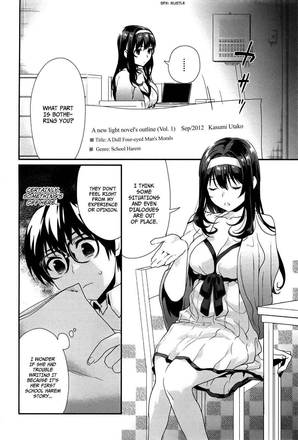 Page 18 Chapter 3 Saenai Kanojo (Heroine) no Sodatekata - Koisuru Metronome