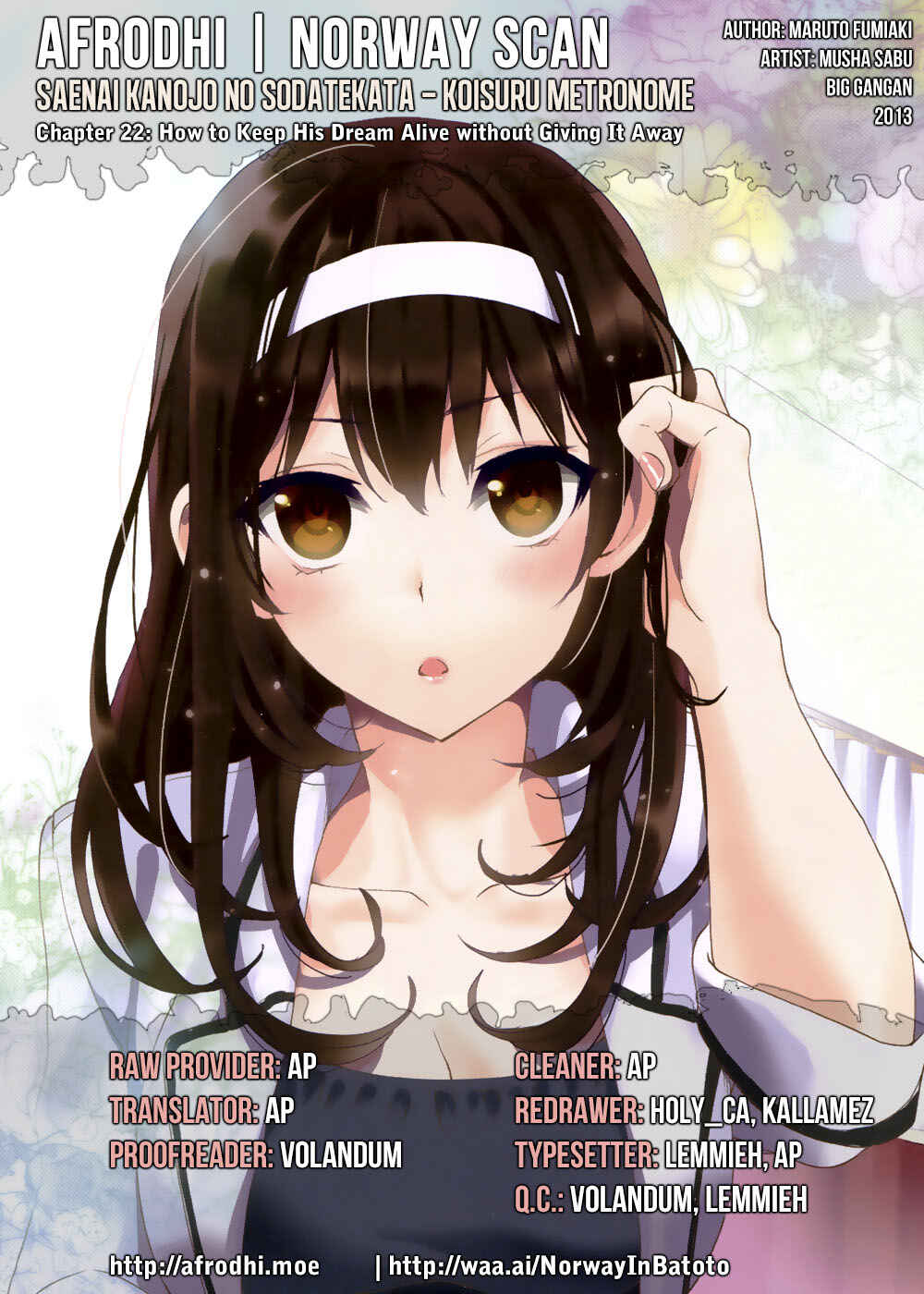 Page 34 Chapter 22 Saenai Kanojo (Heroine) no Sodatekata - Koisuru Metronome