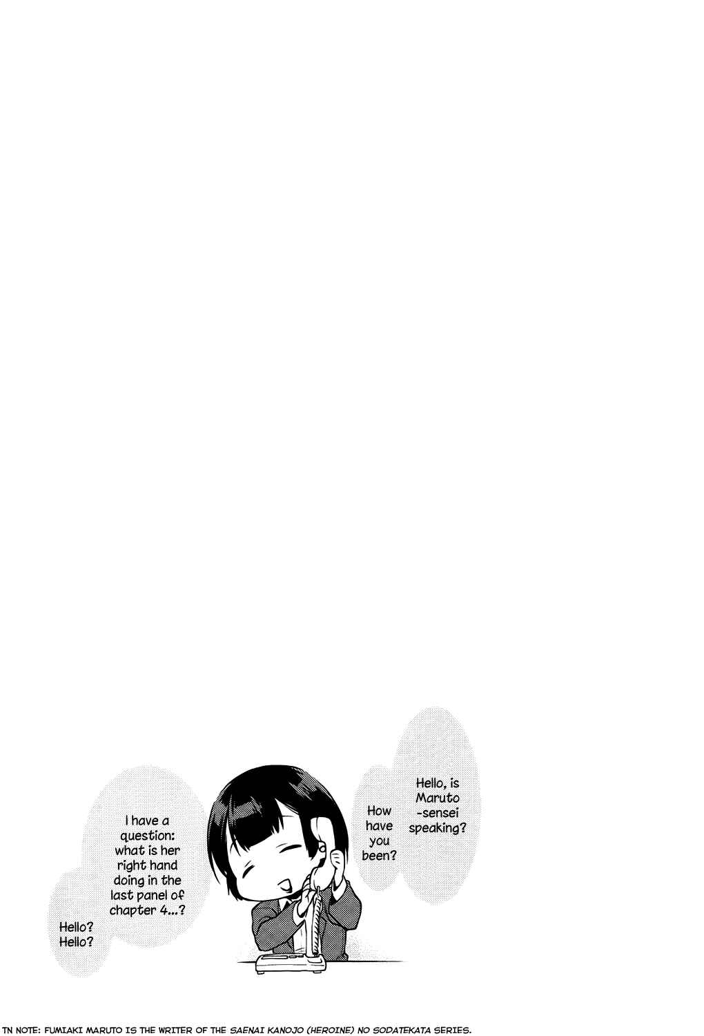Page 32 Chapter 4 Saenai Kanojo (Heroine) no Sodatekata - Koisuru Metronome
